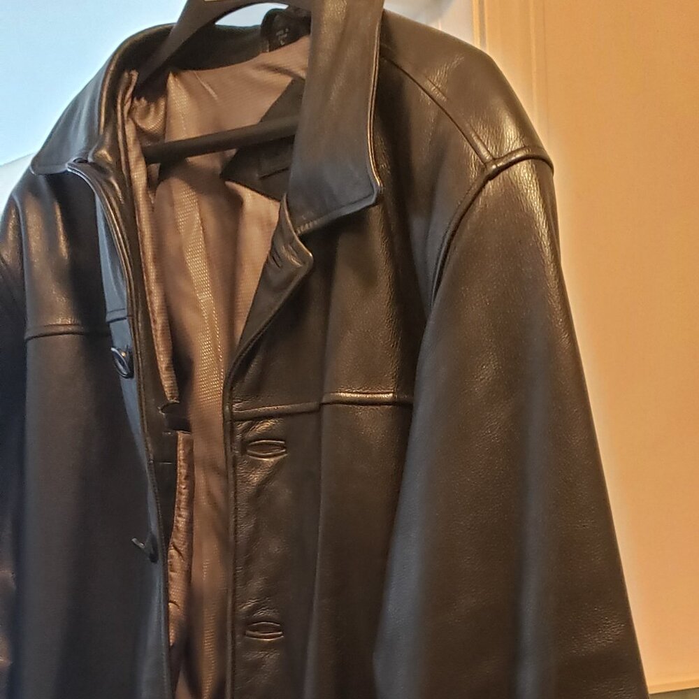 Bostonian leather jacket